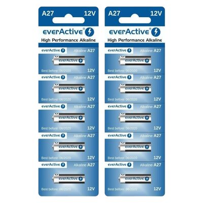 Baterie A27 V27A EVERACTIVE (10 szt.)