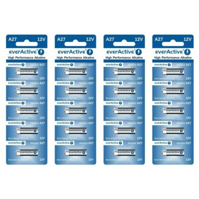 Baterie A27 V27A EVERACTIVE (20 szt.)