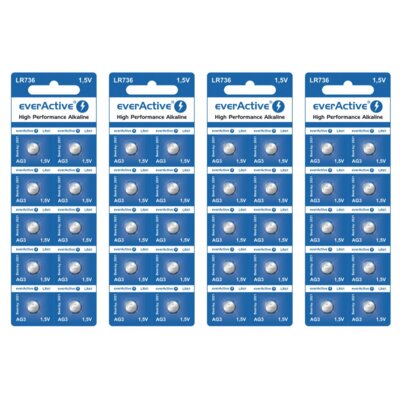 Baterie G3 LR41 EVERACTIVE (40 szt.)