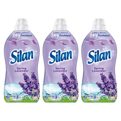 Płyn do płukania SILAN Spring Lavender 3 x 1100 ml