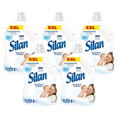 Płyn do płukania SILAN Sensitive and Baby 5 x 2860 ml