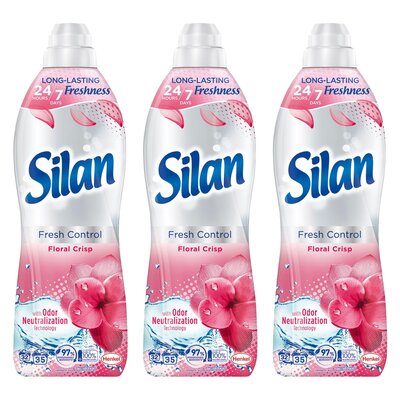 Płyn do płukania SILAN Floral Crisp 3 x 770 ml
