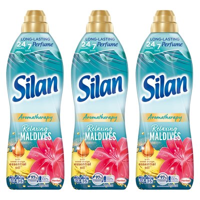 Płyn do płukania SILAN Relaxing Maldives 3 x 770 ml