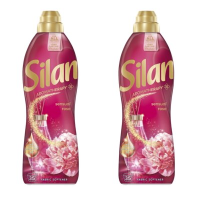 Płyn do płukania SILAN Sensual Rose 2 x 770 ml