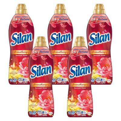 Płyn do płukania SILAN Sensual Rose 5 x 770 ml