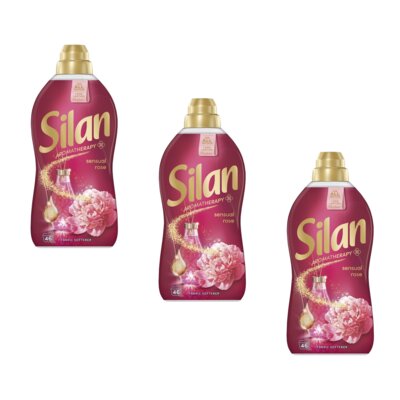 Płyn do płukania SILAN Sensual Rose 3 x 1012 ml