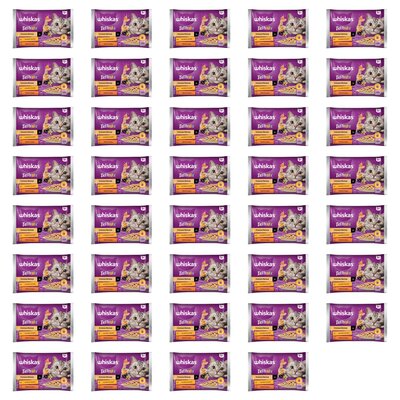 Karma dla kota WHISKAS Tasty Mix Jagnięcina z drobiem (156 x 85 g)