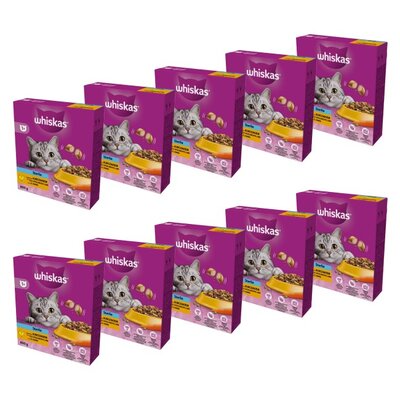 Karma dla kota WHISKAS Sterile Kurczak 10 x 800 g