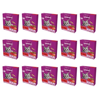 Karma dla kota WHISKAS Wołowina 15 x 800 g