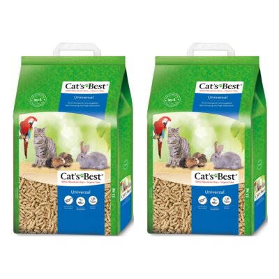 Żwirek dla kota CATS BEST Universal 2 x 20 L
