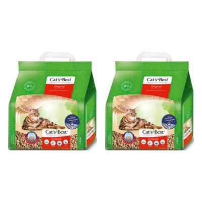 Żwirek dla kota CATS BEST Original 2 x 5 L
