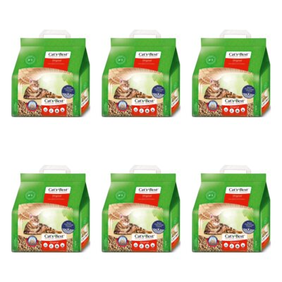 Żwirek dla kota CATS BEST Original 6 x 5 L