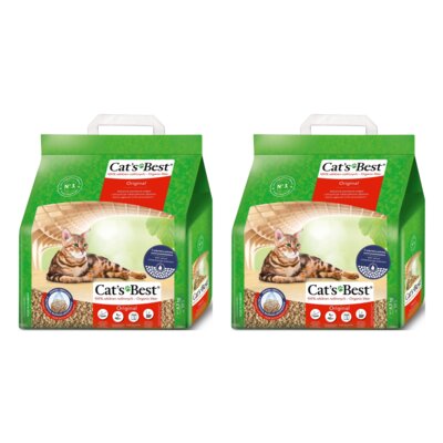 Żwirek dla kota CATS BEST Original 2 x 10 L