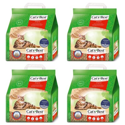 Żwirek dla kota CATS BEST Original 4 x 10 L