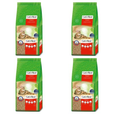 Żwirek dla kota CATS BEST Original 4 x 40 L