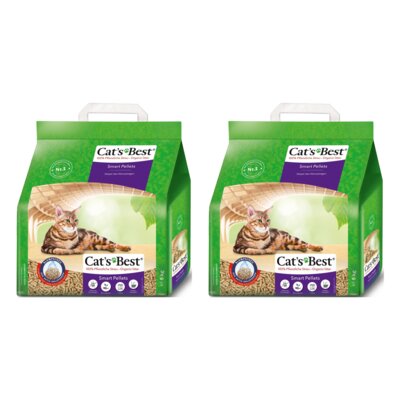 Żwirek dla kota CATS BEST Smart Pellet 2 x 10 L