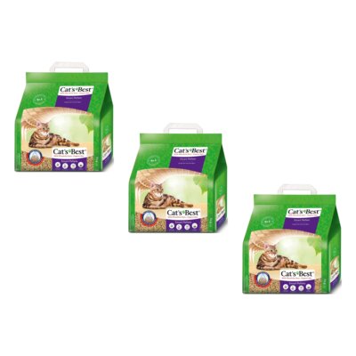 Żwirek dla kota CATS BEST Smart Pellet 3 x 10 L
