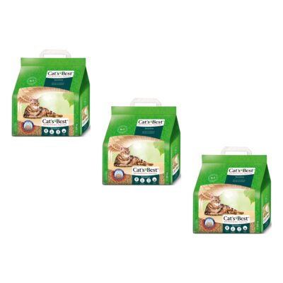 Żwirek dla kota CATS BEST Sensitive 3 x 8 L