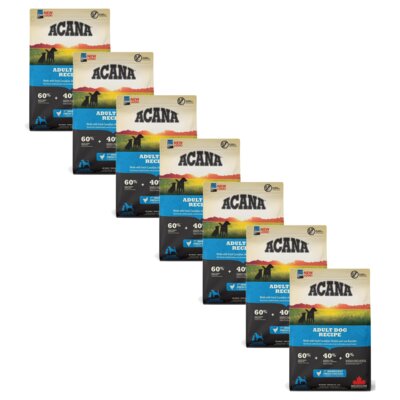 Karma dla psa ACANA Adult Dog Drób z jajkami i rybą 7 x 2 kg