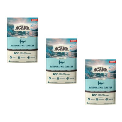 Karma dla kota ACANA Bountiful Catch Cat Ryba 3 x 4.5 kg