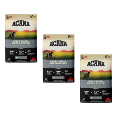 Karma dla psa ACANA Adult Small Breed Recipe Drób 3 x 6 kg