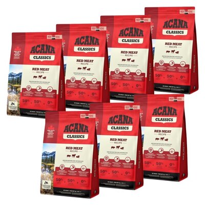 Karma dla psa ACANA Classic Red Meat Jagnięcina z wieprzowiną i wołowiną 7 x 2 kg