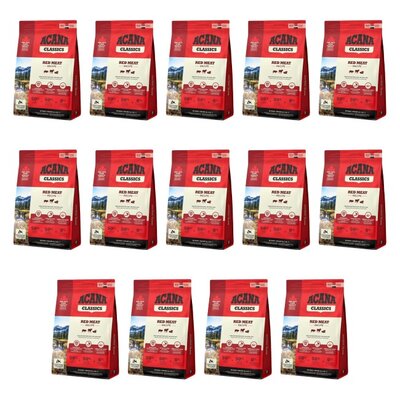Karma dla psa ACANA Classic Red Meat Jagnięcina z wieprzowiną i wołowiną 14 x 2 kg