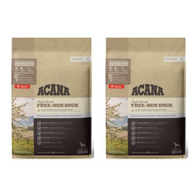 Karma dla psa ACANA Free-Run Duck Kaczka z dynią 2 x 6 kg