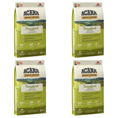 Karma dla psa ACANA Grasslands Dog Mięsny 4 x 11.4 kg
