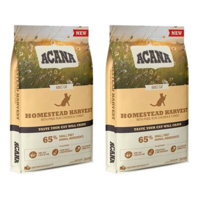 Karma dla kota ACANA Homestead Harvest Kurczak z indykiem 2 x 4.5 kg