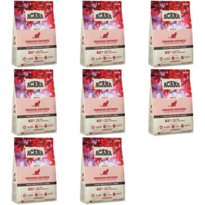 Karma dla kota ACANA Indoor Entree Kurczak z indykiem 8 x 1.8 kg