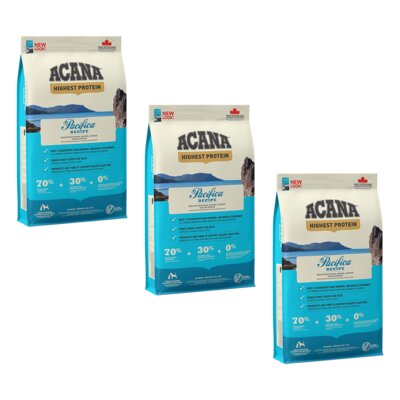 Karma dla psa ACANA Pacifica Ryba oceaniczna 3 x 11.4 kg