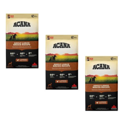 Karma dla psa ACANA Adult Large Breed Recipe Drób 3 x 11.4 kg