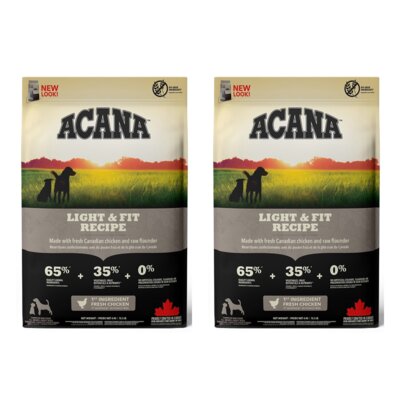 Karma dla psa ACANA Heritage Adult Light & Fit Dog Kurczak 2 x 6 kg