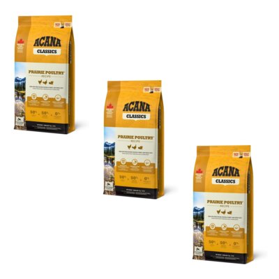 Karma dla psa ACANA Classics Prairie Poultry Drób 3 x 14.5 kg