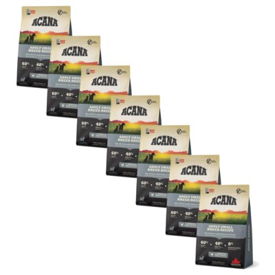 Karma dla psa ACANA Adult Small Breed Recipe Drób z jajkami i rybą 7 x 2 kg