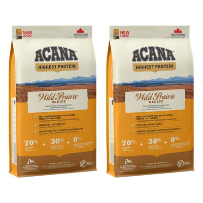 Karma dla psa ACANA Wild Prairie Drób z rybą 2 x 11.4 kg