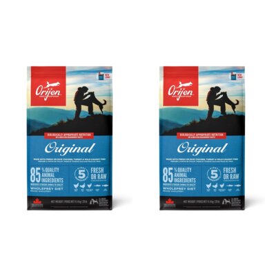 Karma dla psa ORIJEN Original Drób z rybą 2 x 11.4 kg