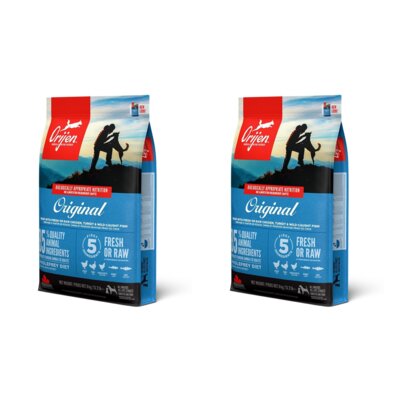 Karma dla psa ORIJEN Original Drób z rybą 2 x 6 kg