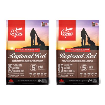 Karma dla psa ORIJEN Regional Red 2 x 6 kg