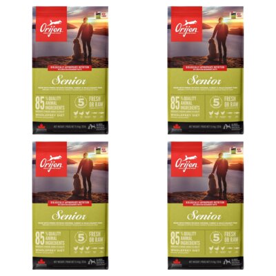 Karma dla psa ORIJEN Senior Kurczak z indykiem i rybami 4 x 11.4 kg