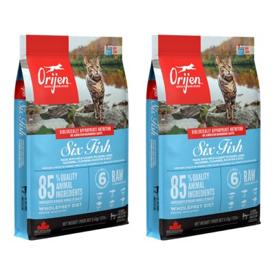 Karma dla kota ORIJEN Six Fish Cat 2 x 5.4 kg