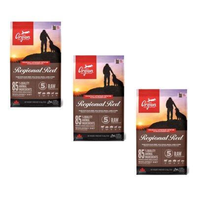 Karma dla psa ORIJEN Regional Red 3 x 11.4 kg