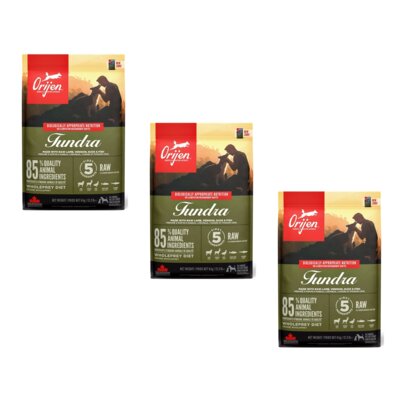 Karma dla psa ORIJEN Tundra Kaczka z rybą i dziczyzną 3 x 6 kg