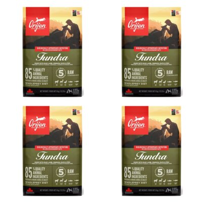 Karma dla psa ORIJEN Tundra Kaczka z rybą i dziczyzną 4 x 6 kg