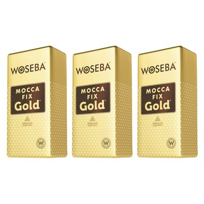 Kawa mielona WOSEBA Mocca Fix Gold 3 x 0.5 kg