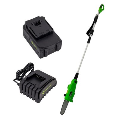 Piła akumulatorowa GREENSO UAO007 + Akumulator GREENSO UAO002 4.0 Ah 20V + Ładowarka GREENSO UAO003