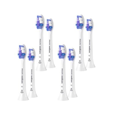 Oryginalne końcówki Philips Sonicare S2 HX6052/10 Bardzo miękkie włókna (8 szt.) (Nadwrażliwość zębów)