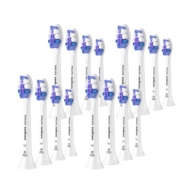 Oryginalne końcówki Philips Sonicare S2 HX6054/10 Bardzo miękkie włókna (16 szt.) (Nadwrażliwość zębów)