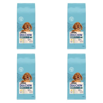 Karma dla psa PURINA Dog Chow Puppy z Kurczakiem 4 x 14 kg